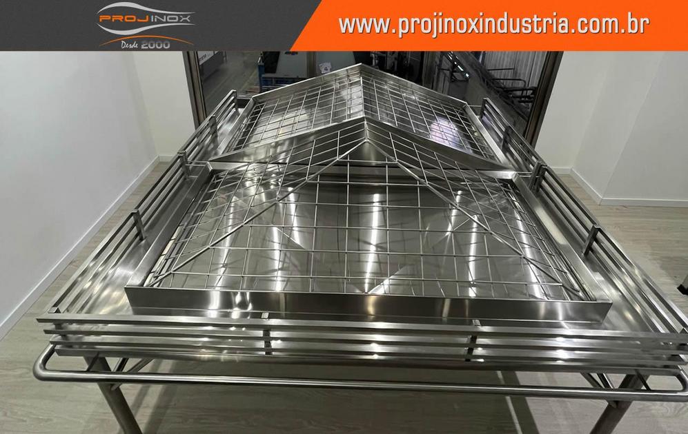 Bancada inox expositora