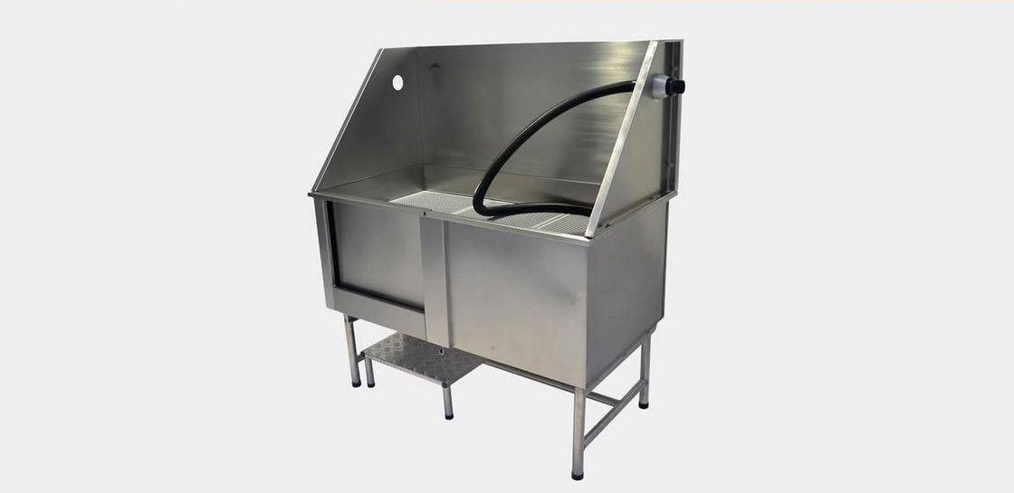 Banheira inox para pet