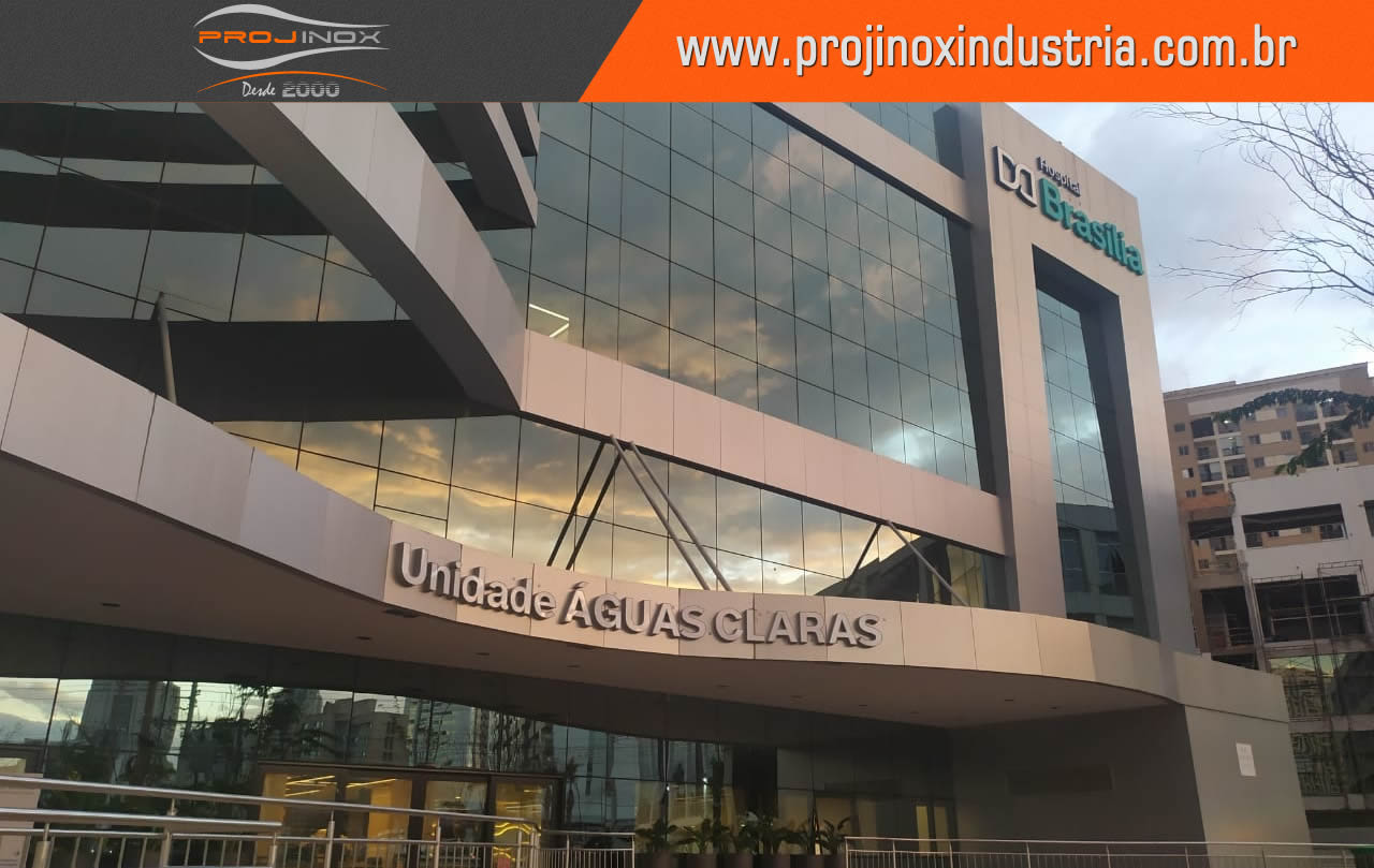 Aço Inox Hospital Águas Claras DF